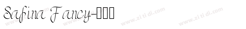 Safina Fancy字体转换